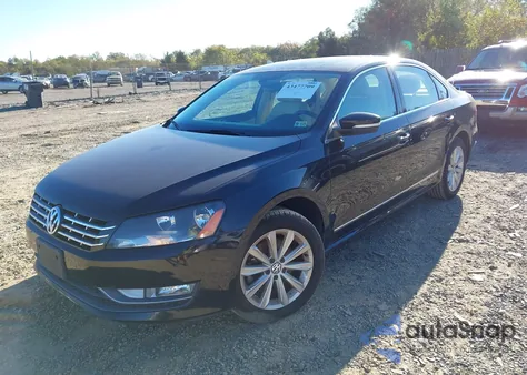 2012 Volkswagen Passat 2.5L Sel Premium from USA, damaged, VIN 1VWCH7A39CC108592